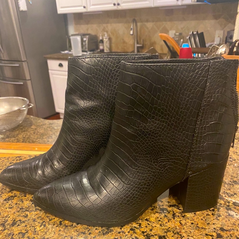 Steve Madden Alligator Print Boots